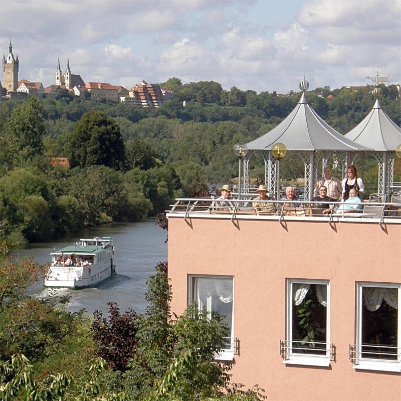 Apartments Mit Klimaanlage Am Neckarufer, Schoene Aussicht Bad Friedrichshall Esterno foto
